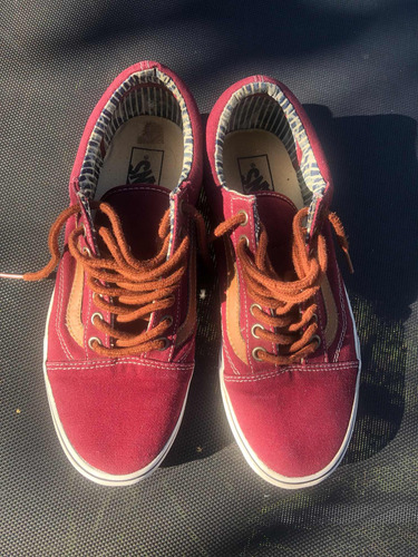 Vans Old Skool Talle 7uk, 26cm., Importadas, Impecables