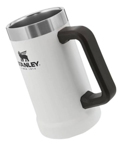 Caneca Térmica De Cerveja Beer Stein Stanley 709ml - Branco