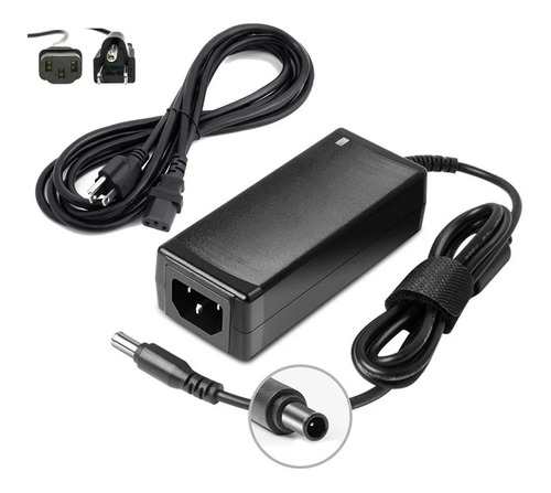 Adaptador Compatible Con Monitor Samsung 19v 2.53a 6.5x4.4mm