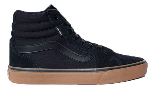 Zapatillas Vans Lifestyle Hombre Filmore Hi Negro Gum Blw