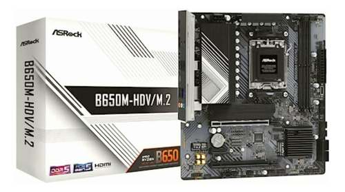 Asrock B650m-hdv/m.2 Soporta Amd Socket Am5 Ryzen 7000