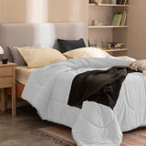 Acolchado Edredon Invierno Reversible King Size