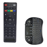 Controle Remoto E Teclado Smart Wireless Tv Box Pro 4k Novo 