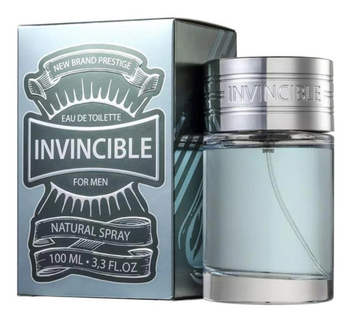 Perfume New Brand Invincible 100ml Orig Lacrado Selo Adipec 