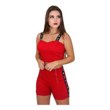 Conjunto Feminino Cropped E Short Love Lançamento. Ref: 638