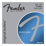 Encordado De Guitarra Electrica Fender 3150sl - Prm