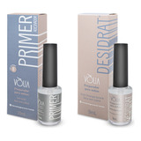 Kit Primer Sem Ácido + Desidrat Desidratador De Unhas Vòlia