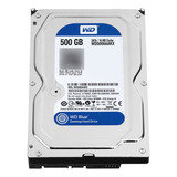 Wd Blue - Unidad De Disco Duro De Escritorio De 500 Gb,  Rp.