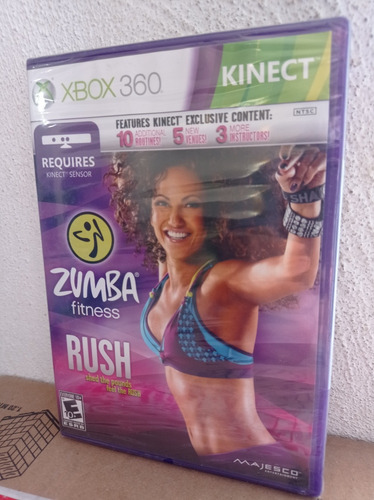 Zumba Fitness Rush Para Xbox 360 Aún Sellado 