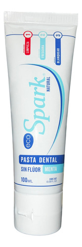 Eco Spark Pasta Dental Sin Flúor De Menta Fresca