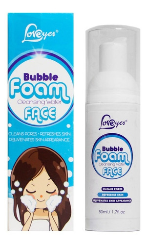 Jabón Desmaquillante Limpieza Facial Loveyes 50 Ml