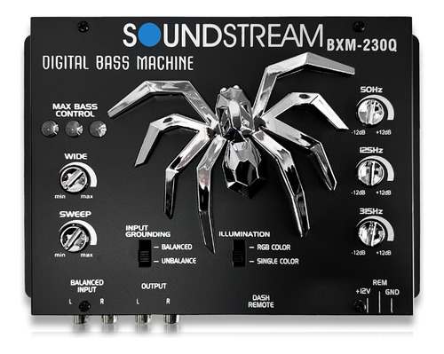 Epicentro Restaurador De Bajos Soundstream Bxm-230q 3 Bandas