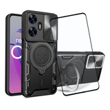 Funda Uso Rudo Para Realme C55 Carcasa+ Screen Mica