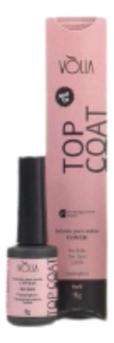 Top Coat Volia Sache Cover 9g Refil Alto Brilho Selante