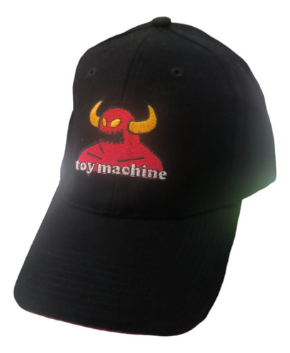 Gorro Jockey Visera Curva Cerrada Toy Machine