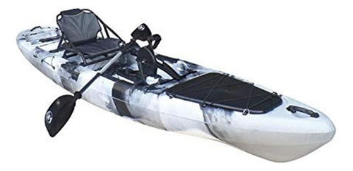 Bkc Pk13 Kayak De Pesca Con Pedal De 13' Con Sistema De Tim