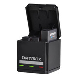 Carregador De Bateria Gopro Hero 5, 6, 7, 8 - Batmax
