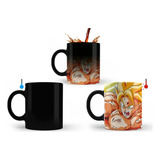 Taza Magica Dragon Ball Super Goku Saiyajin Premium!