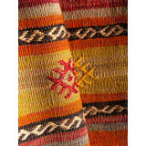 Alfombra Tipo Kilim Antiguo A Franjas 312 X 155 Cm Mihran