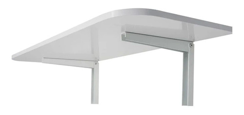 Mesa Dobrável De Parede Branco Multivisão Mds-10050-br