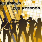 Kit Festa Balada P/ 200 Pessoas Casamento Adereços Festa To