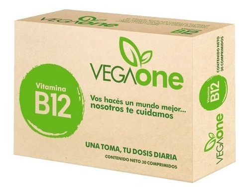 Vegaone Vitamina B12 - 30 Comprimidos