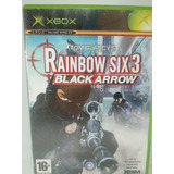 Jogo Xbox Clássico Rainbow Six 3 Black Arrow Coleção Tom Cla