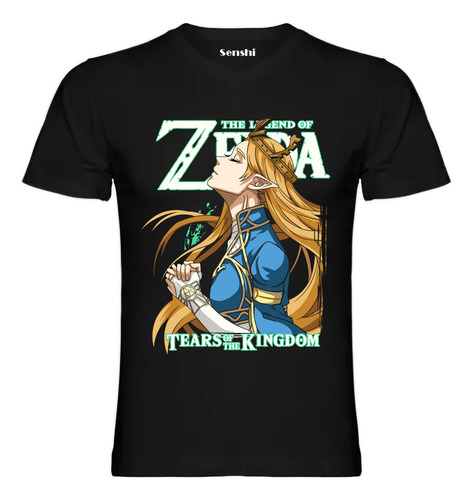 Polera Zelda Estampada En Dtf Senshi Cod 002