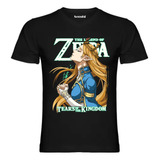 Polera Zelda Estampada En Dtf Senshi Cod 002