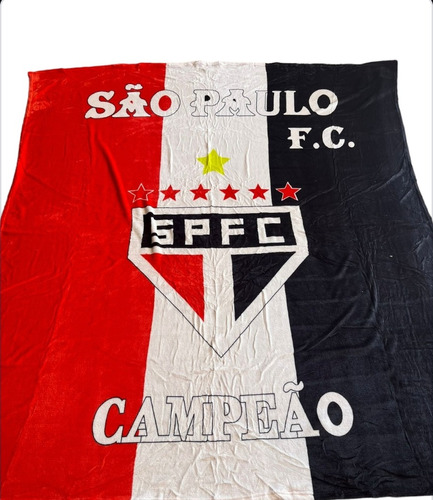 Cobertor Manta  Microfibra 150x210 São Paulo De Casal