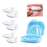 Set 6 Guarda Dental Moldeable Desgaste Bucal Anti Bruxismo