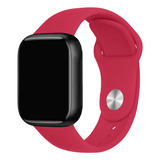 Pulseira Silicone Compatível Com Applewatch Series 9 8 7 Se