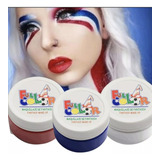 Pack 7 Maquillajes De Fantasía Profesional + Lapices Pinta