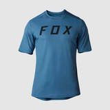 Polera Bicicleta Ranger Moth Azul Fuerte Fox