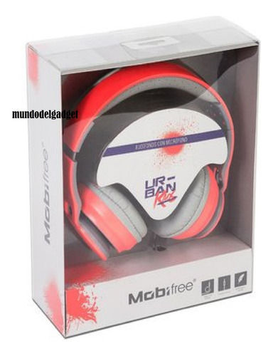 Diadema Acteck On-ear C/microfono Urban Kaos Coral Mb-91 /vc Color Rosa