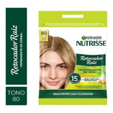  Pack 6 Retocadores De Raiz Nutrisse Tintura Tono 80 Nutrisse Tono 80 Rubio Cenizos