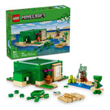Conjunto Lego Minecraft 21254 Beach Turtle House 234 Unidade