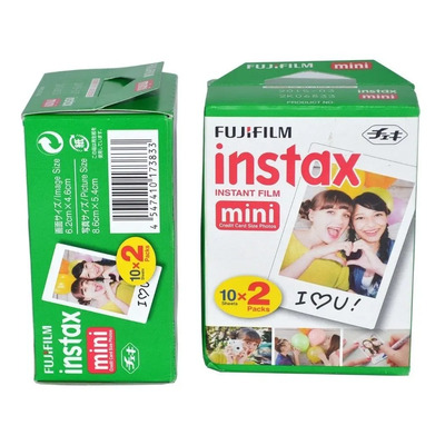 Filme Instax Mini 20 Fotos Fuji | MercadoLivre
