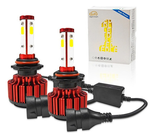 Kit Lâmpada Super Led H4 H1 H7 H11 9005 9006 6000k 4300k