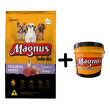 Ração 3kg Saca Magnus Todo Dia Adulto Cães Pequenos Porte