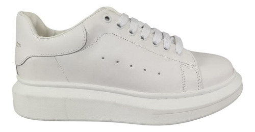 Tenis Alexander Mcqueen Feito Em Couro Legitimo Oversized