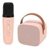 Mini Parlante Portatil Con Bluetooth Karaoke 5 Voces