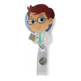 Yoyo Portacarnet Doctor Identificación Credencial X 3 Unds