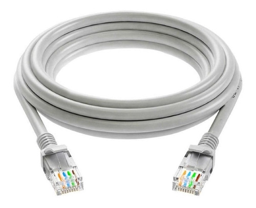 Cable Utp X 1 Cat6  Fichas Inyectadas Listo P/ Usar Q7