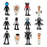 Set 12 Figuras Skibidi Toilet 8.5 Cm Tv Titan Camara - Opp