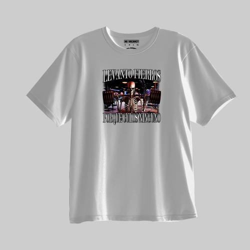 Camiseta Gym Gymrats Meme Levanto Fierros2