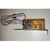 Placa Usb Hannstar Dv0 94v-0 + Cabo Flat