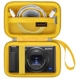 Estuche P/cámara Canboc U77h-09, Eva Para Sony Zv-1 Amarillo