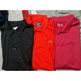 4 Camisas Polo Deportivas Lacoste Oakley Fila Puma #xl