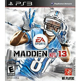 Medio Físico Seminuevo De Madden Nfl 13 Ps3